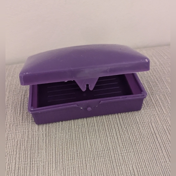 Purple Soap Dish - Picture 2 of 2